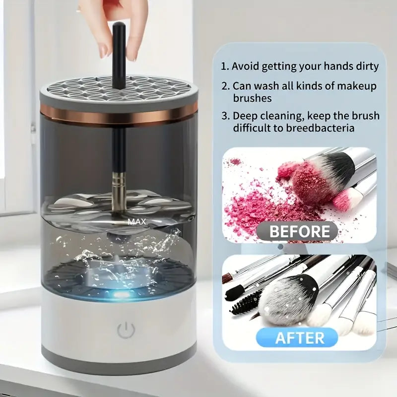 Limpiador de brochas eléctrico 3 en 1 Brush Pro®