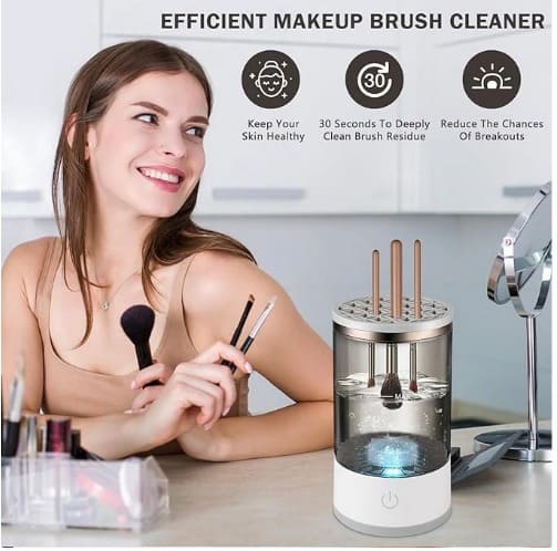 Limpiador de brochas eléctrico 3 en 1 Brush Pro®